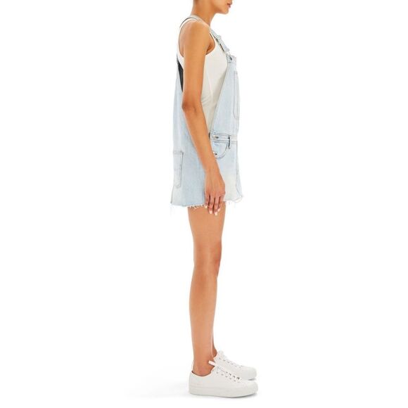 NWT Revolve SER.O.YA Moe Mini Blue Dress Overall Denim Size XXS - Picture 5 of 11